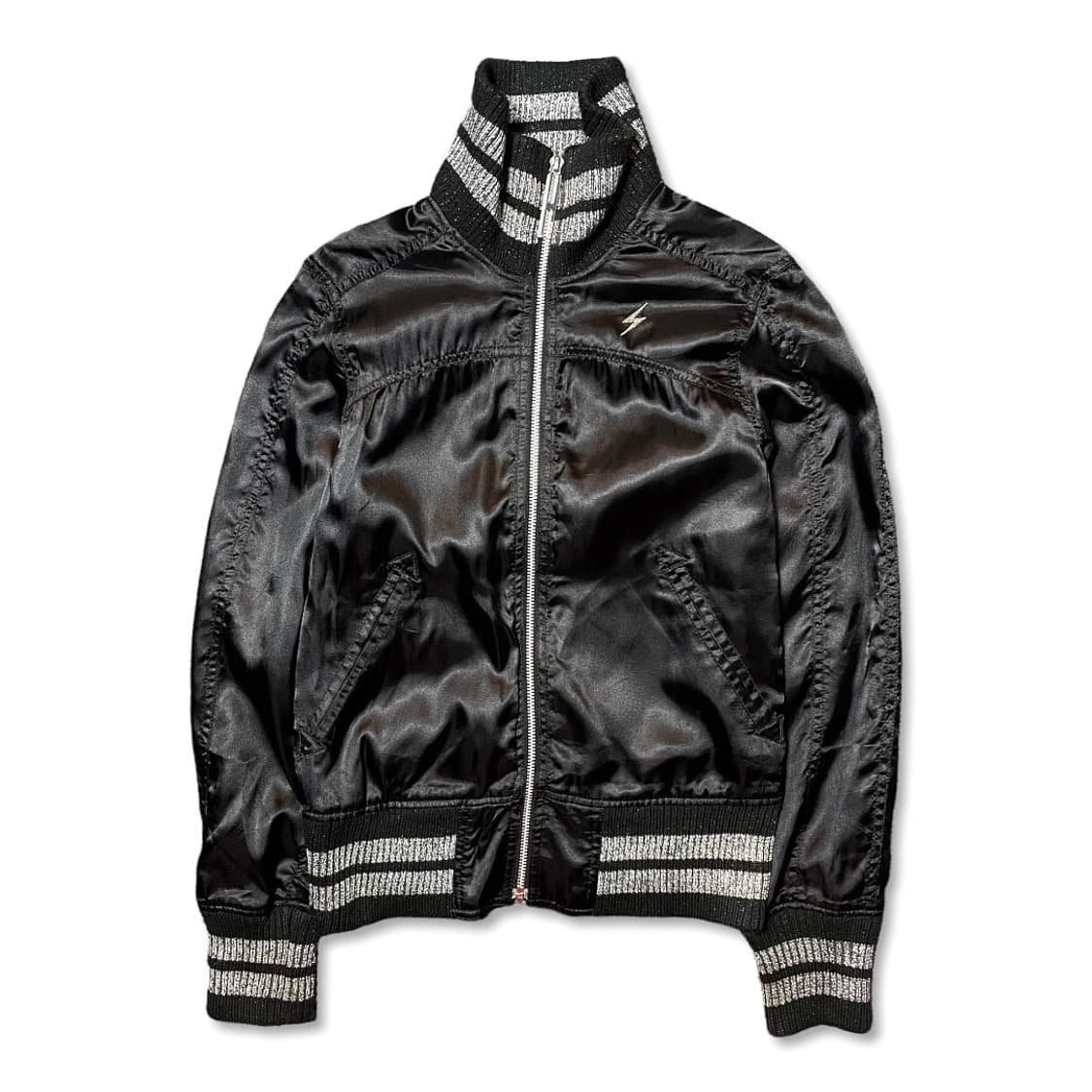 히스테릭 글래머 새틴 블루종 상품이미지3