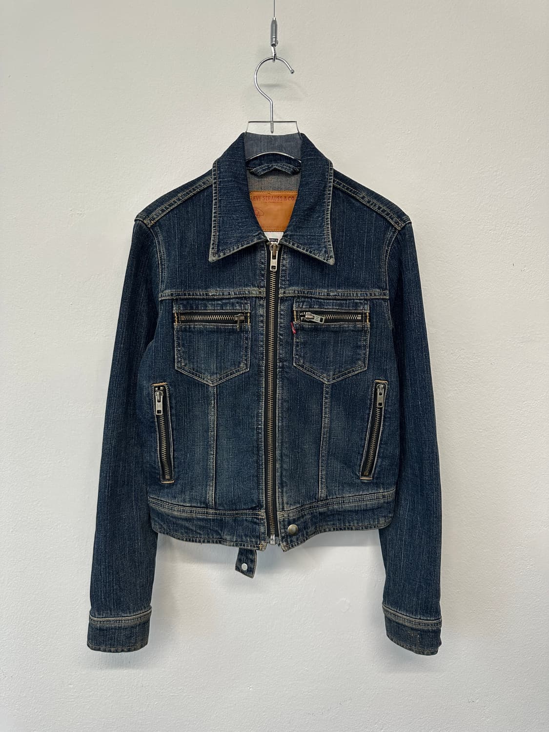 리바이스 지퍼 데님자켓 상품이미지1
