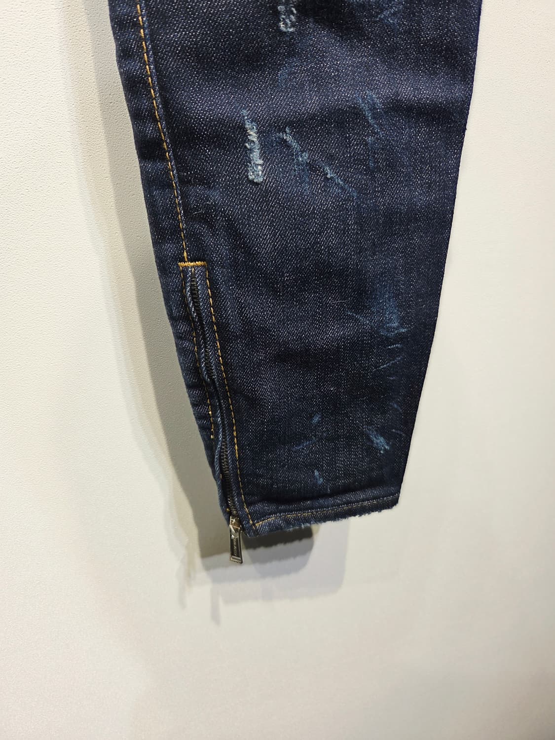 디스퀘어드2 스키니 지퍼 데님 팬츠_38 상품이미지7