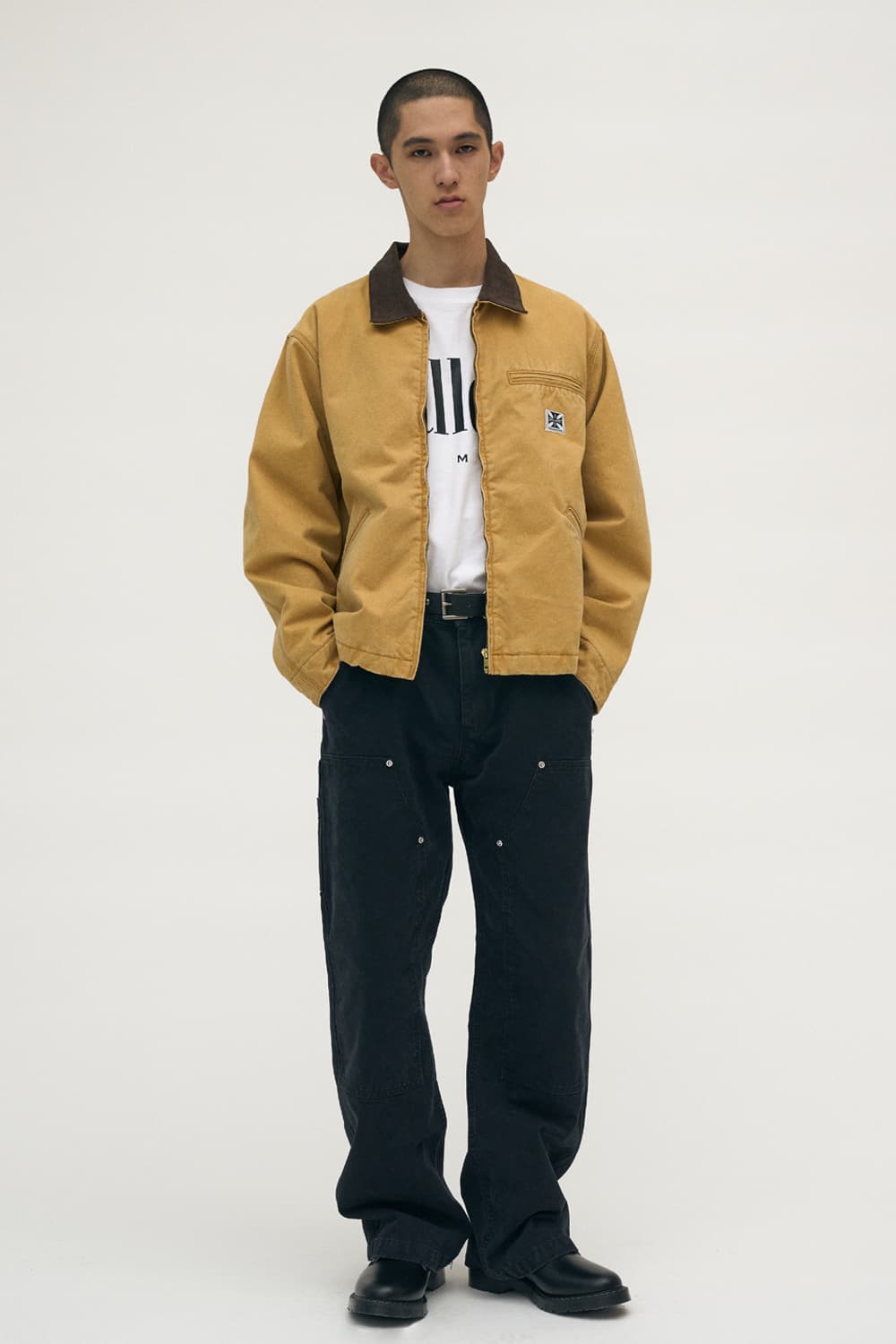 [XL]감마 갤러리 13.5oz 빈티지 워싱 더블니 카펜터 팬츠 상품이미지3