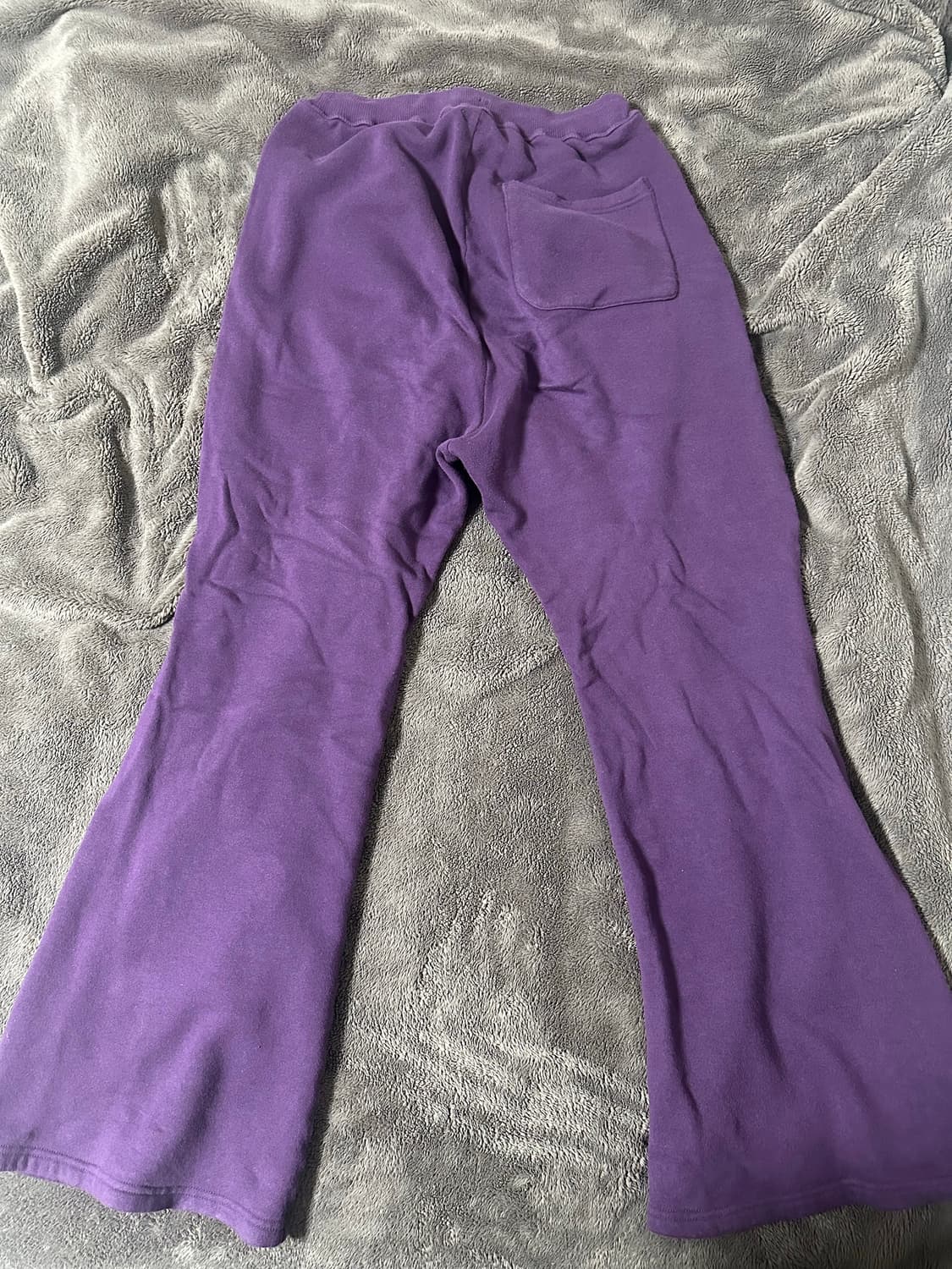 [2] 캐피탈 24fw 스웻 플레어팬츠 퍼플컬러 상품이미지2