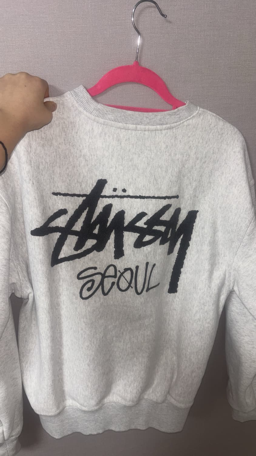 스투시 스탁 서울 크루넥 애쉬 헤더 상품이미지3