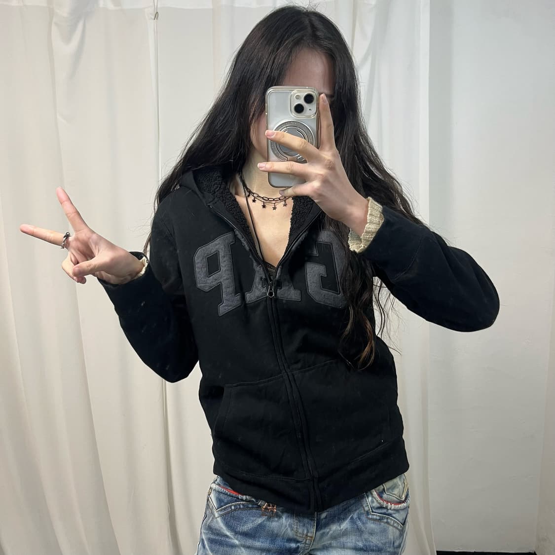 GAP Sherpa Zip Hoodie  상품이미지2