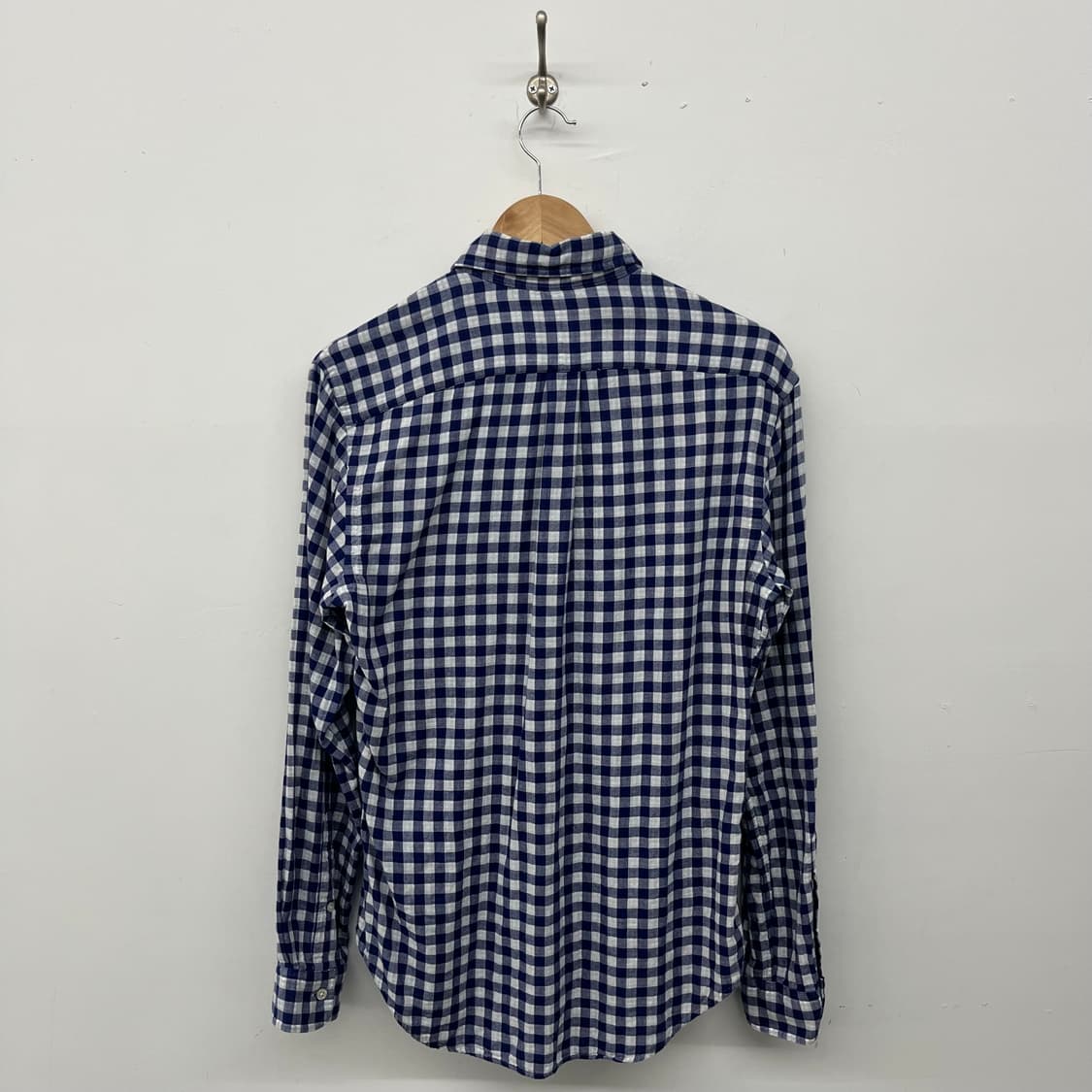 폴로 랄프로렌 체크 셔츠 남방 네이비 공용m 상품이미지5