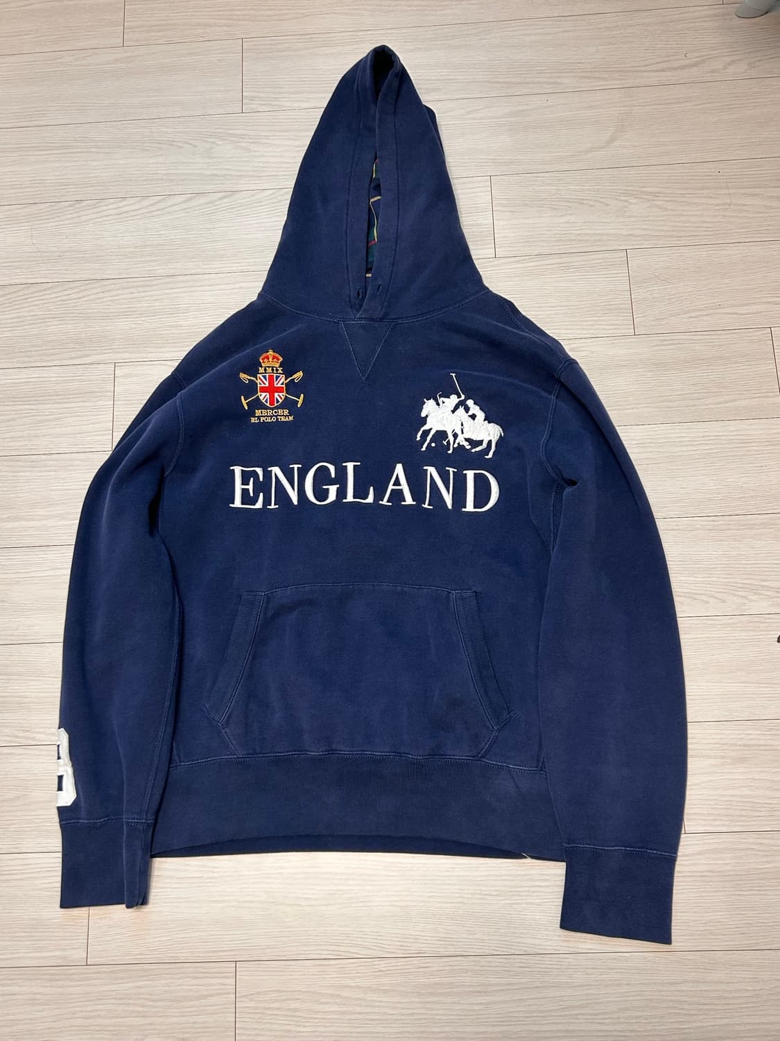 희귀 폴로 빅포니 잉글랜드 후드티 상품이미지1