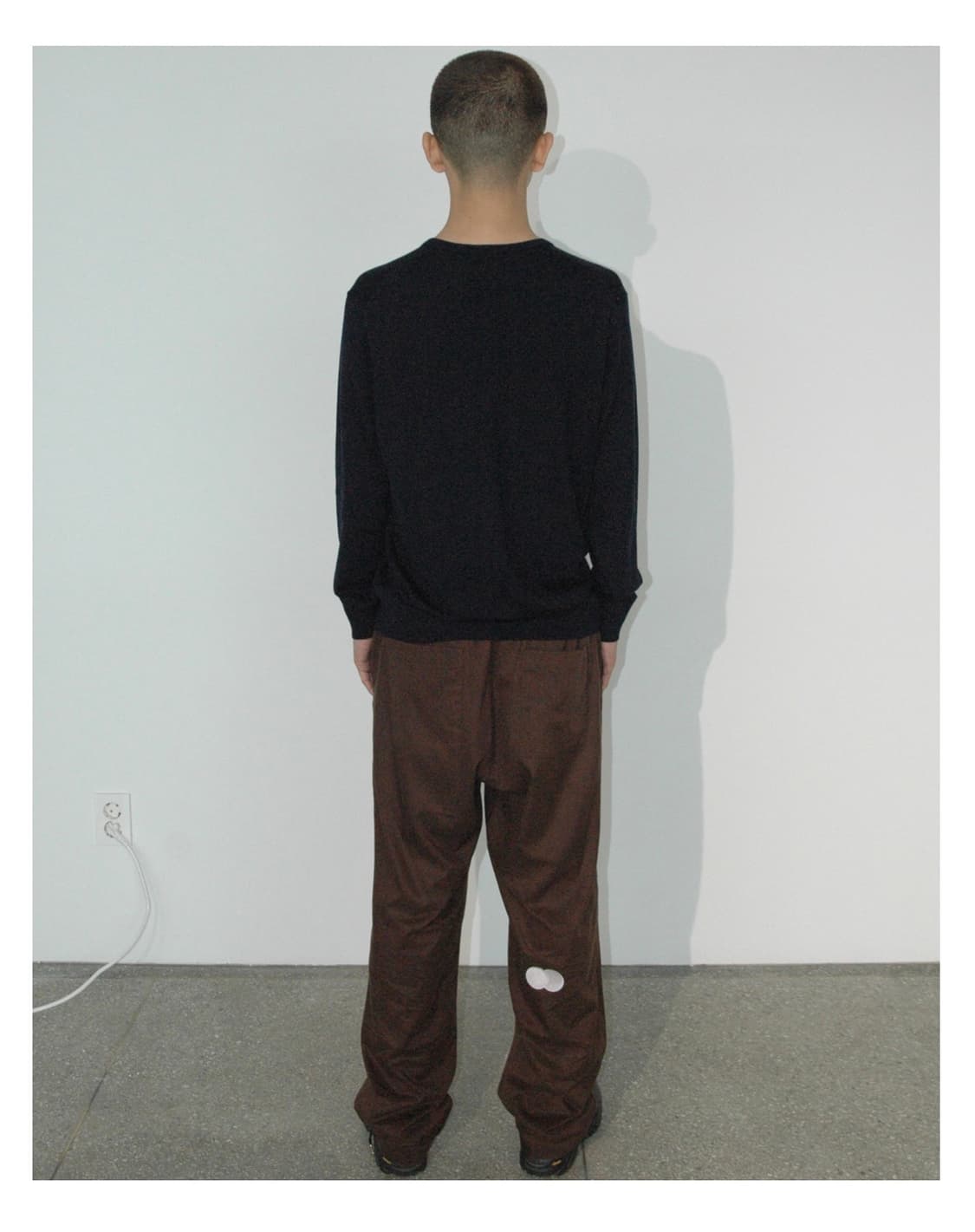 onese cotton pajama pants brown 상품이미지1