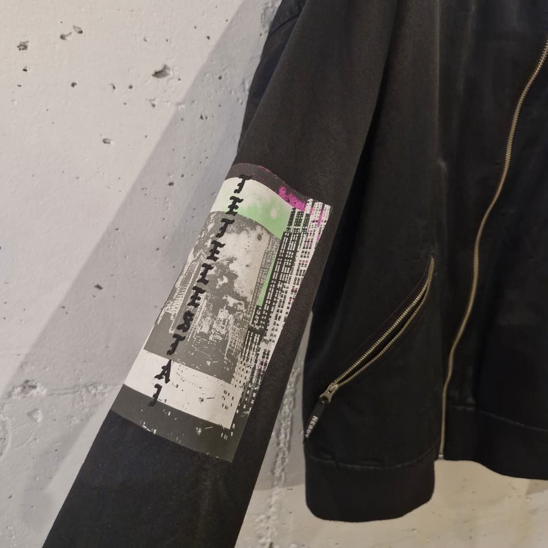 널디 NERDY 그래픽 MA-1 항공 봄버 자켓 상품이미지4