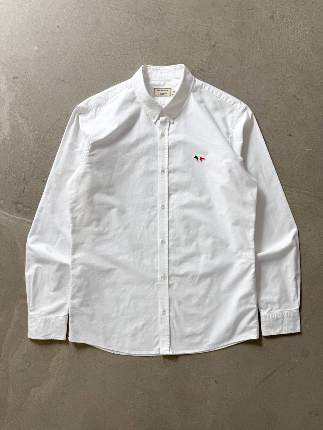 Maison Kitsune Cotton White Shirt 상품이미지1