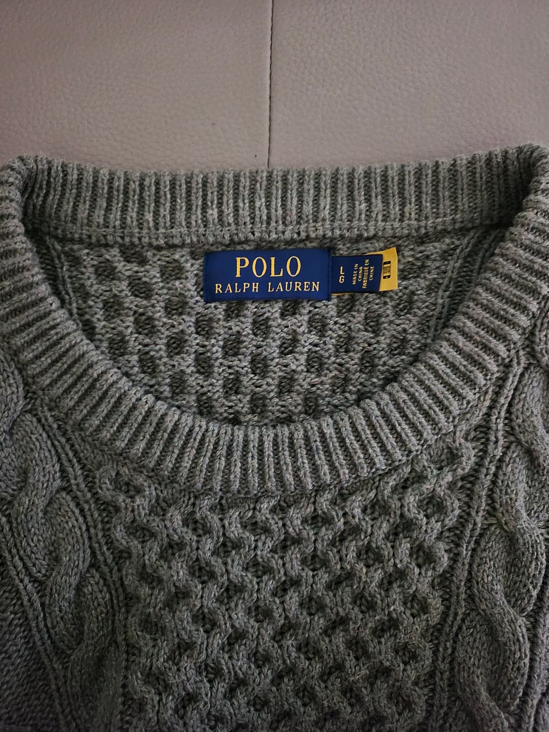[거의 새것] 폴로 랄프로렌 스웨터 니트 티셔츠 L 상품이미지2