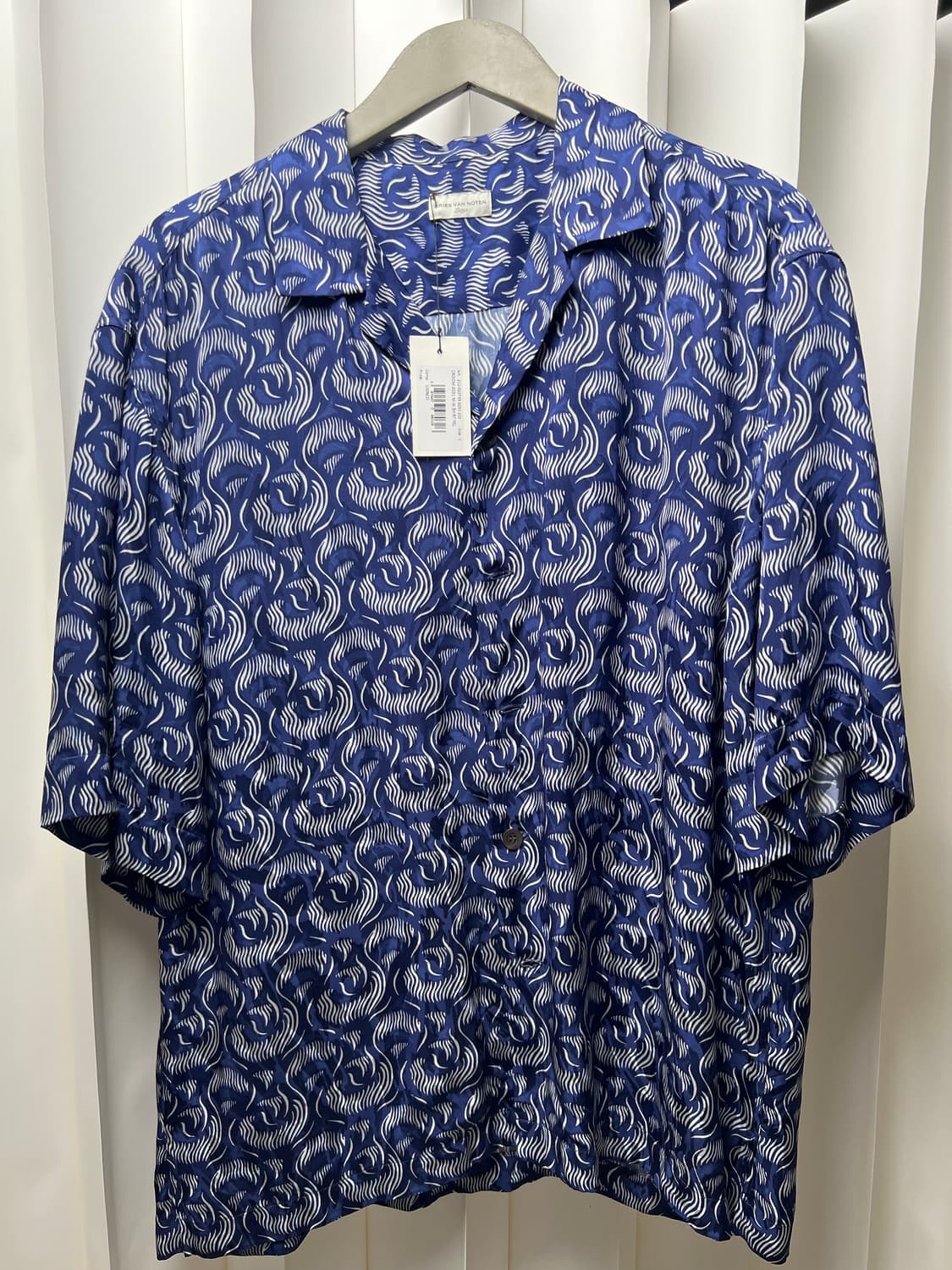 드리스 반 노튼 블루 셔츠 L사이즈 새상품 상품이미지2