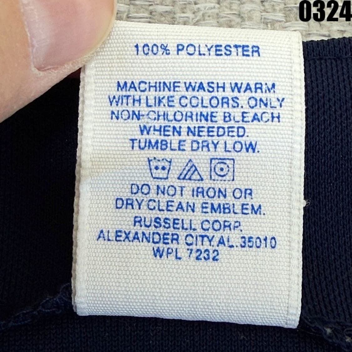 러셀 애슬레틱 애틀랜타 브레이브스 베이스볼 반팔 M 0324  상품이미지4