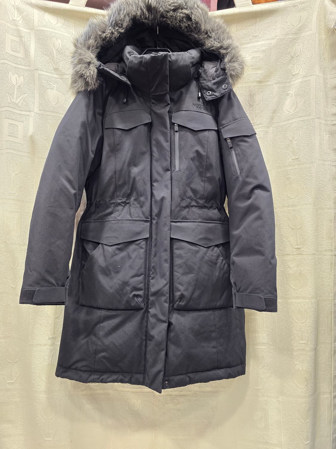 노스페이스 여성 다운 패딩 코트 S(85) 블랙 상품이미지1