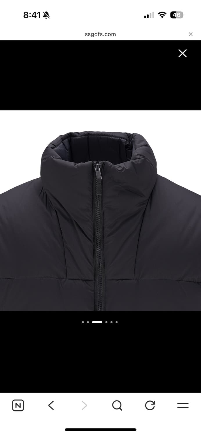 아크테릭스 베일런스 컨듀잇 블랙 패딩 라지사이즈  상품이미지3