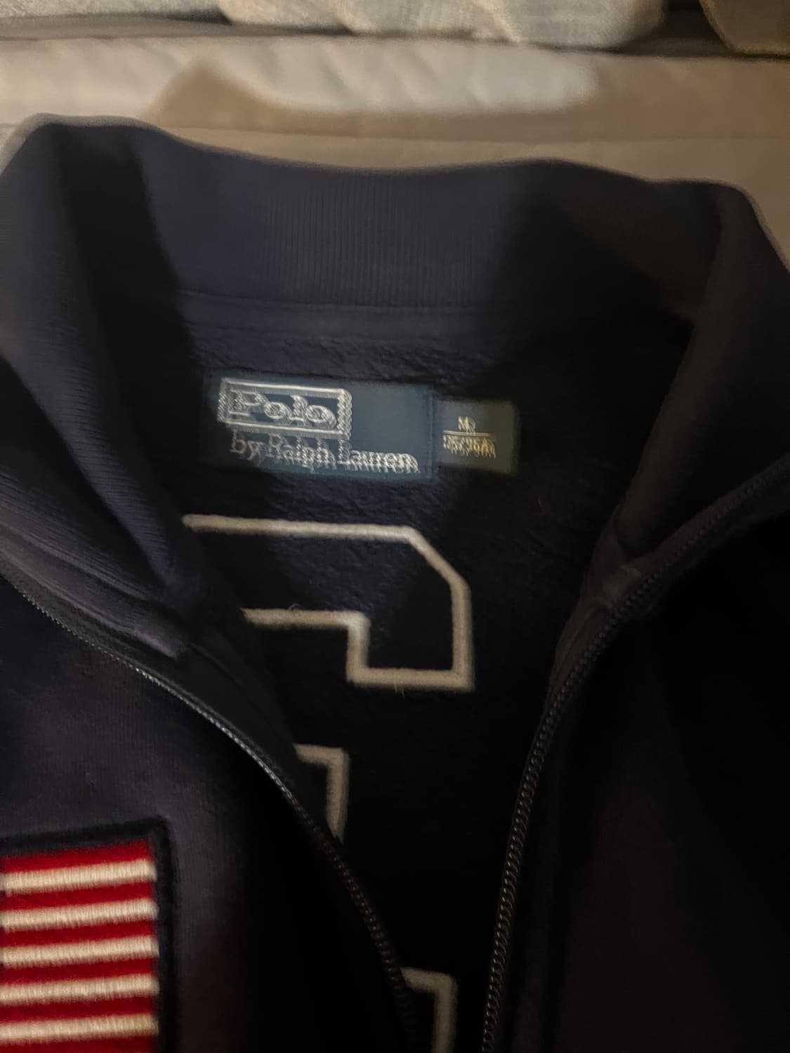 폴로 빅포니 반집업 네이비 M 상품이미지4