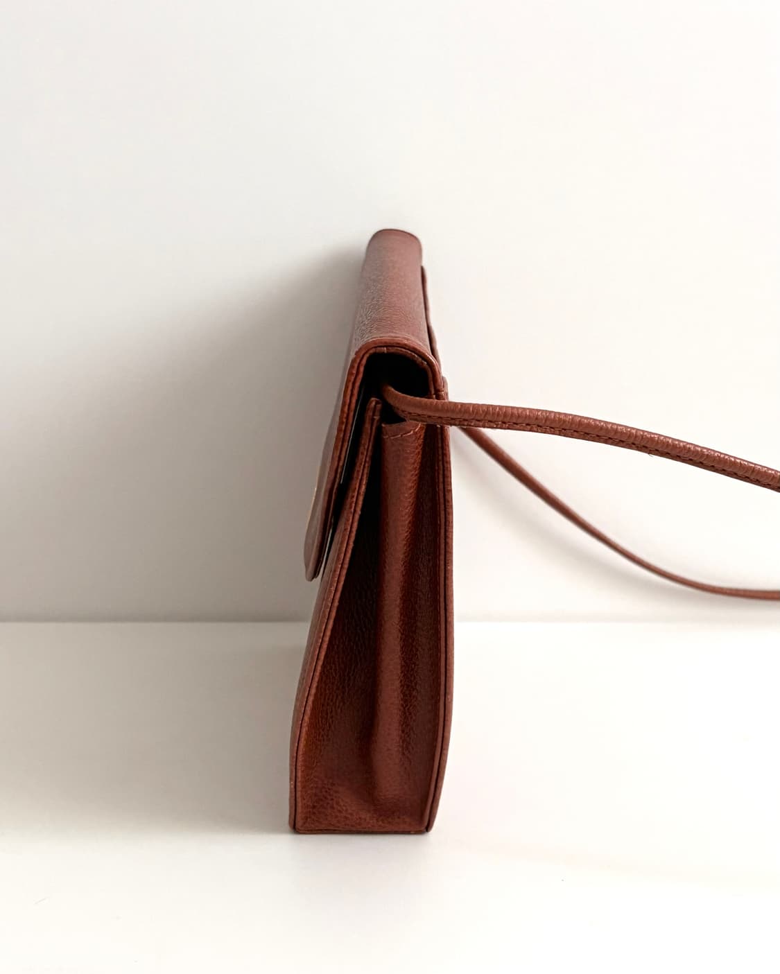 Yves Saint Laurent 입생로랑 YSL 로고 숄더백 브라운 상품이미지4