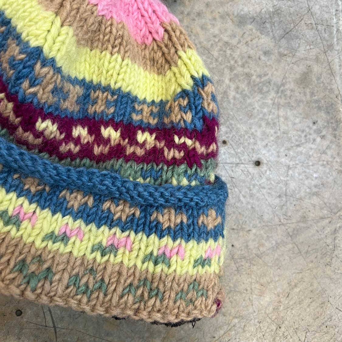 made in nepal 퓨어 울 비니 상품이미지2