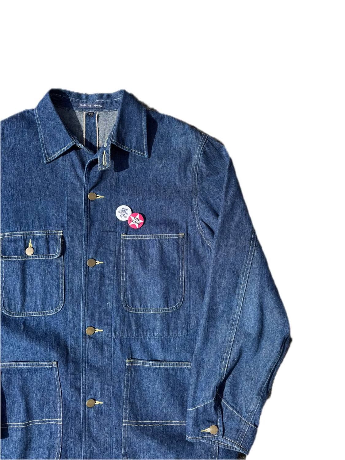 멜팅스팟 셀비지 데님 초어자켓 상품이미지3