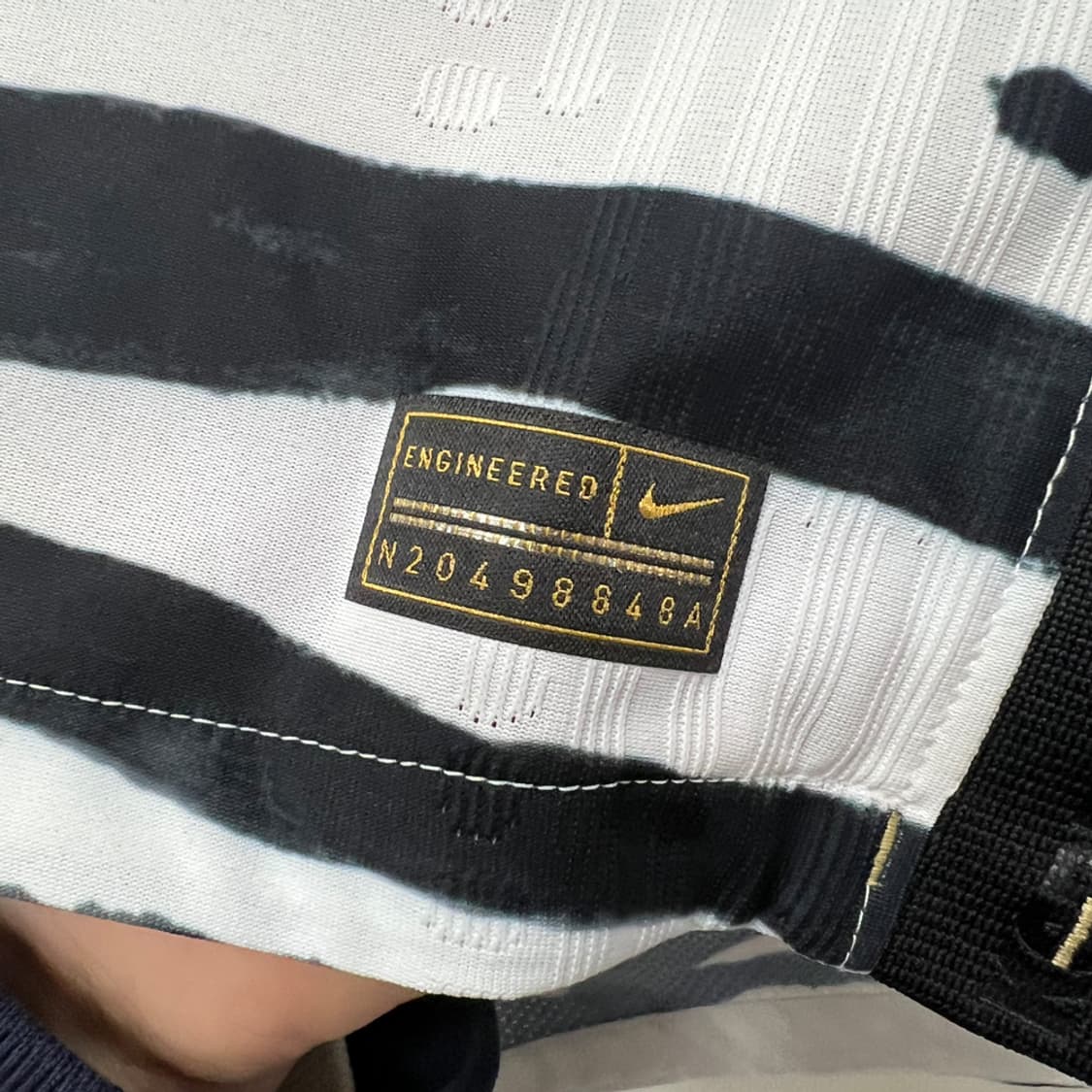 나이키 20-22 대한민국 어웨이 선수지급용 반팔 유니폼 S 상품이미지4