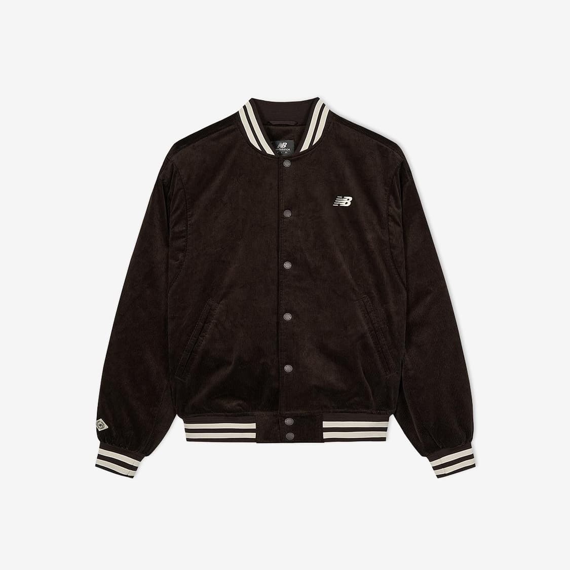 뉴발란스 헤리티지 코듀로이 바시티 패딩  상품이미지1