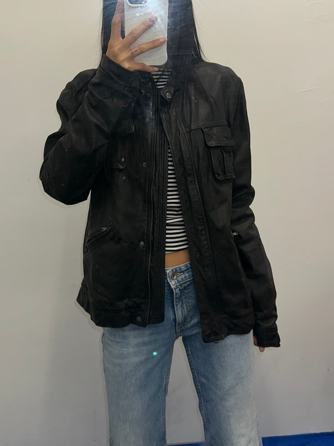 Leather jacket (lambskin) 105 상품이미지2