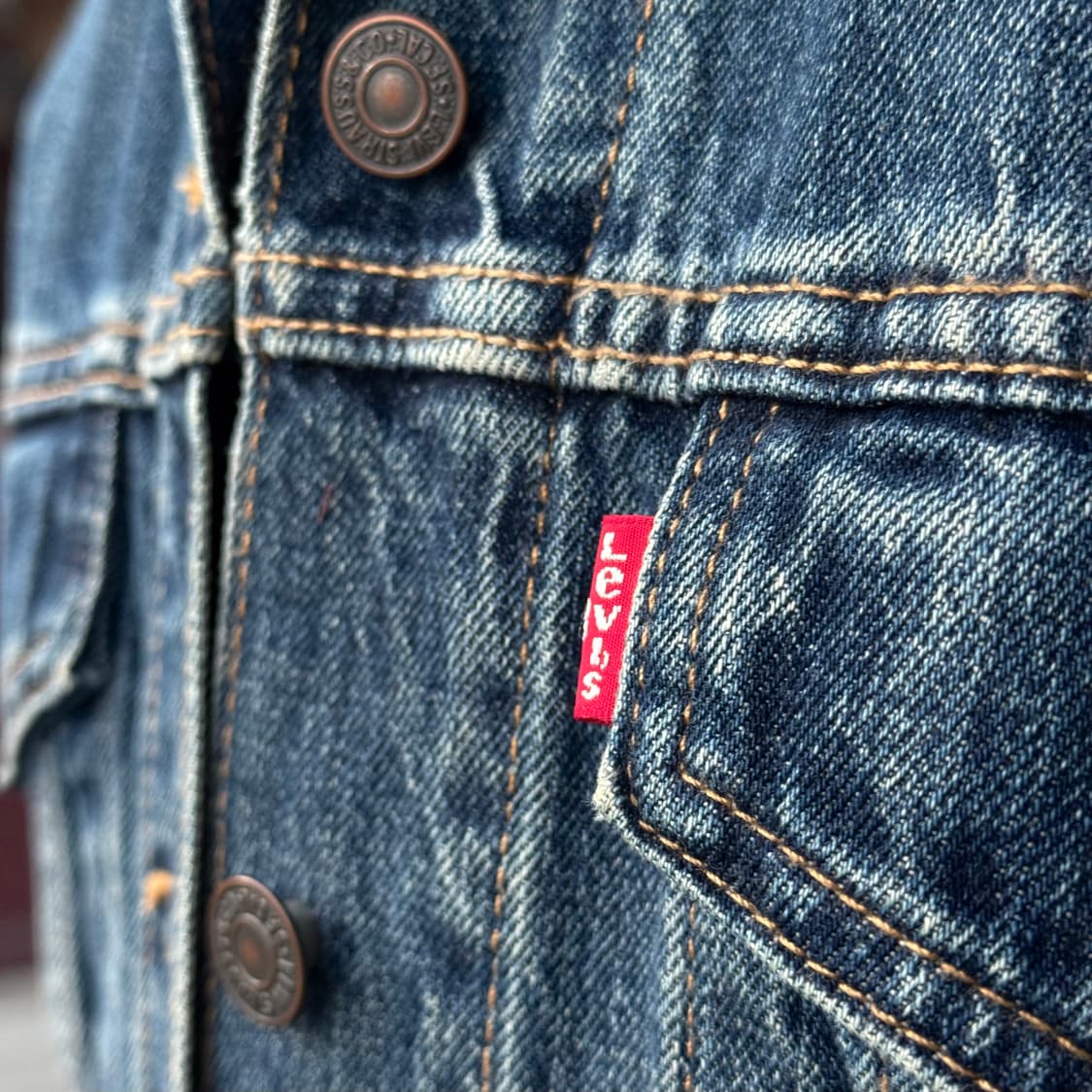 리바이스 3rd 데님 트러커 자켓 S 상품이미지8