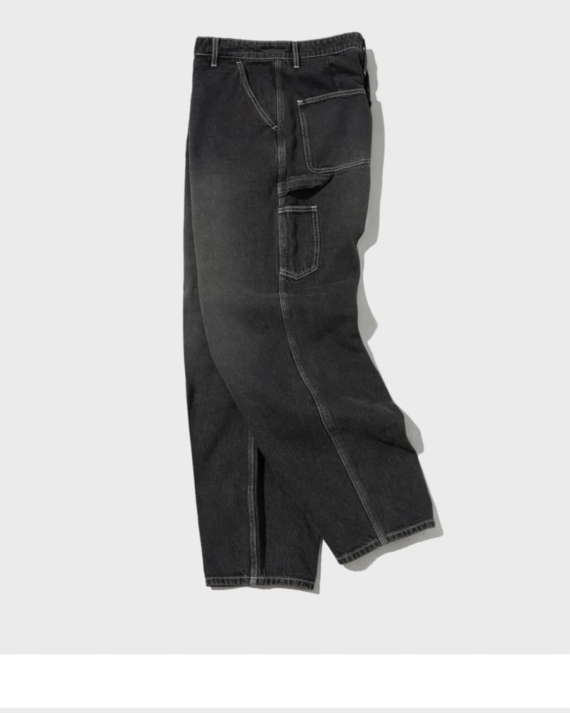 아웃스탠딩 루즈핏 카펜터팬츠 블랙데님 L LOOSE FIT CARPENT 상품이미지6