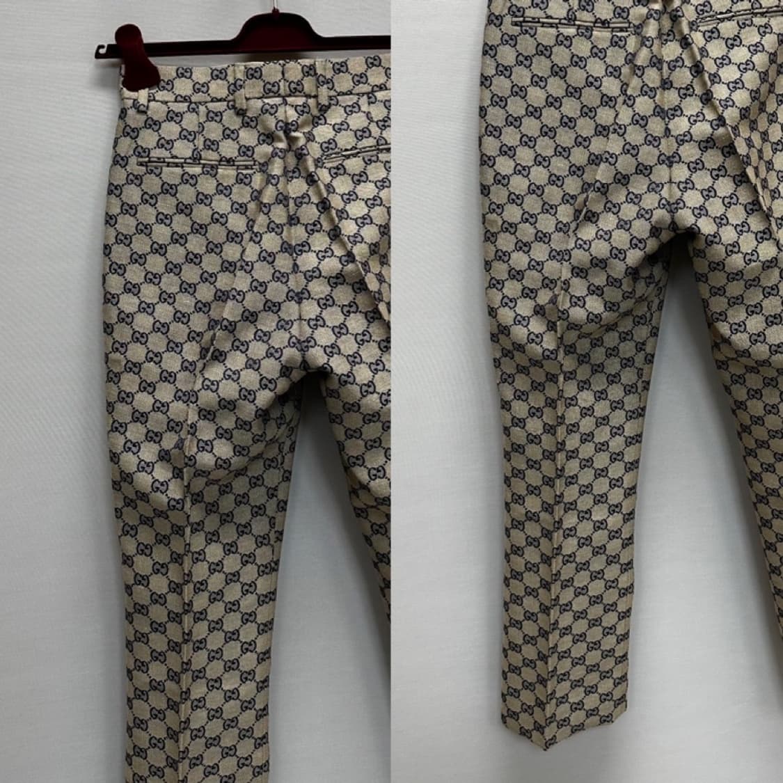 구찌 GG 모노그램 스트레이트 팬츠 (27) 상품이미지5