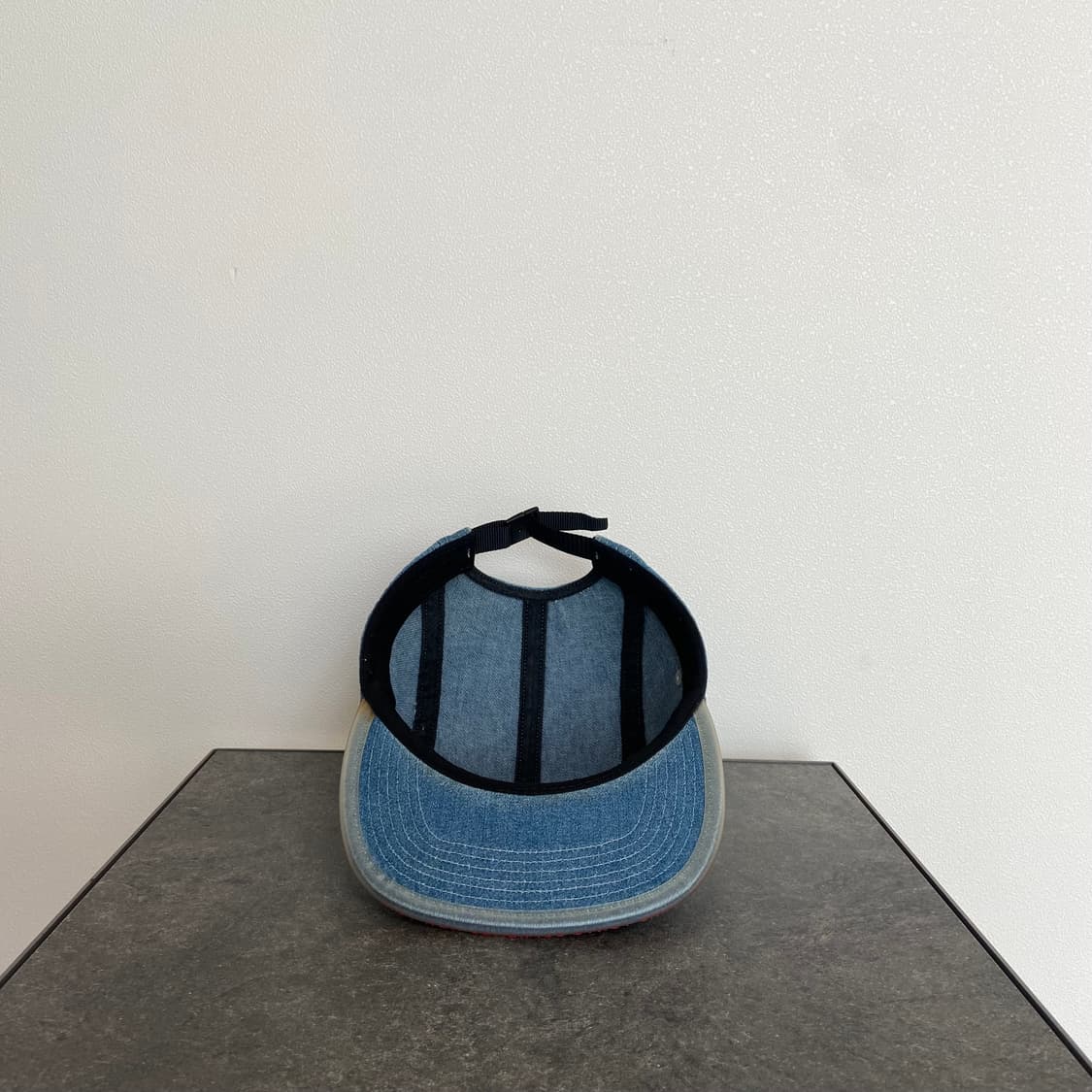 (OS) 슈프림 박스로고 캠프캡 모자 워시드 데님 상품이미지5