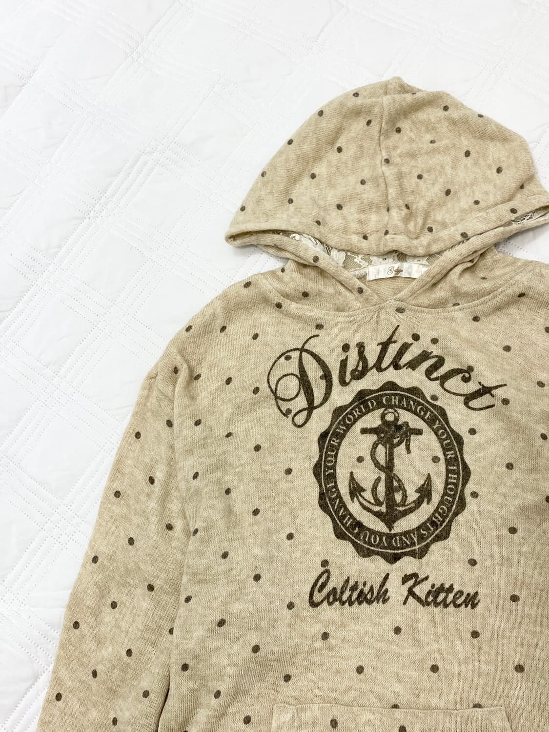 ꒰ঌ 도트 라떼갸루 폭닥 후디 세트 ໒꒱ 상품이미지3