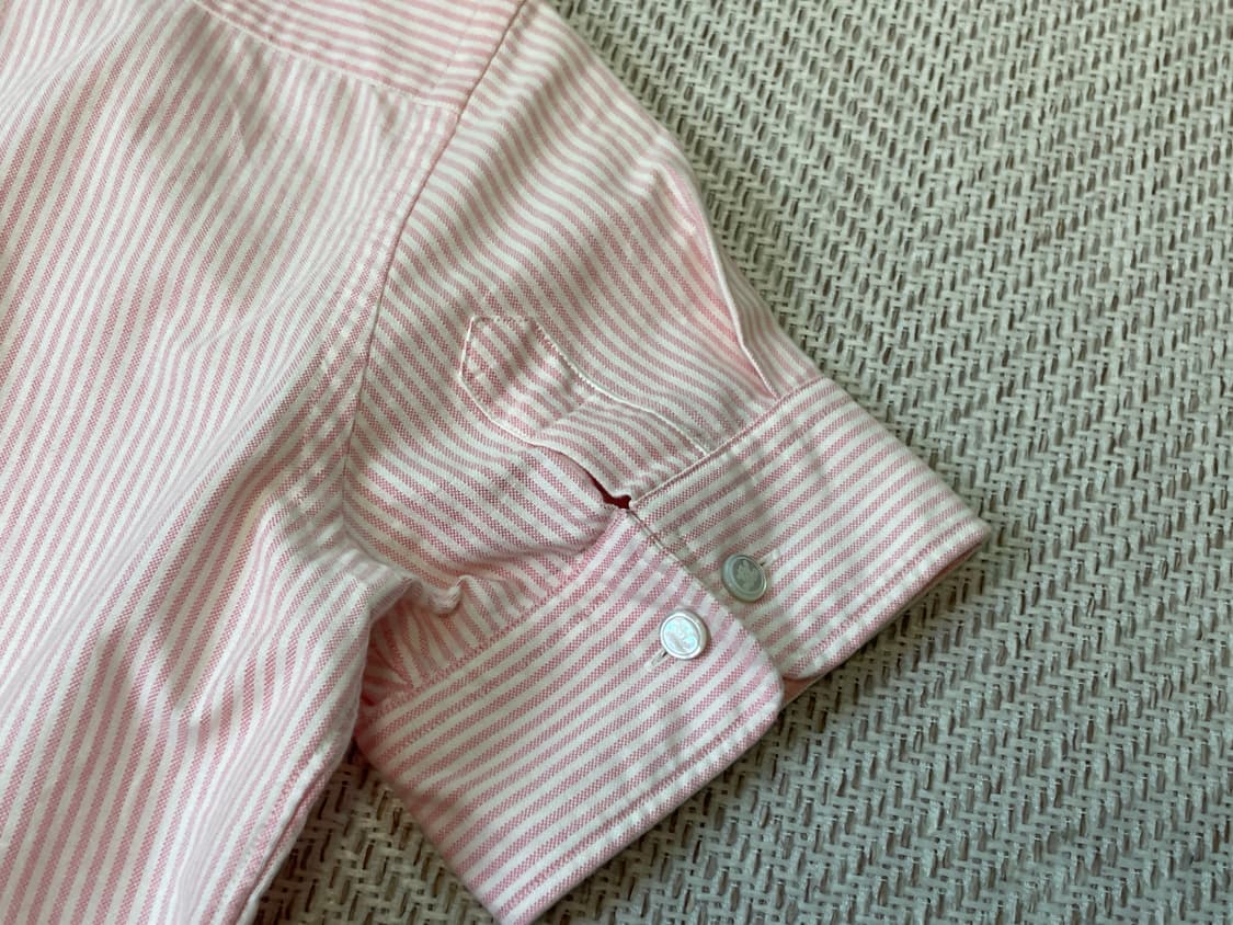 폴로랄프로렌 핑크 스트라이프 체크 반팔셔츠  상품이미지9