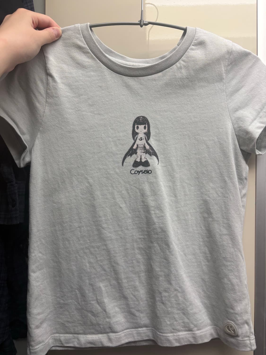코이세이오 레그나 캐릭터 티셔츠 샌드 그레이 상품이미지2