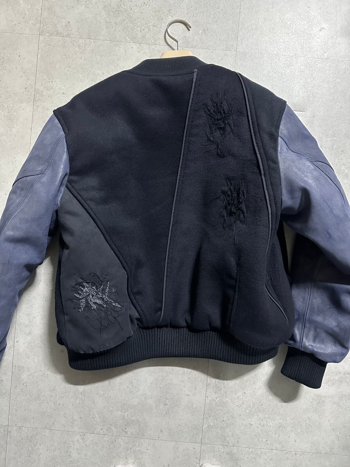 (S) xlim ep.8 02 jacket navy 바시티 상품이미지2