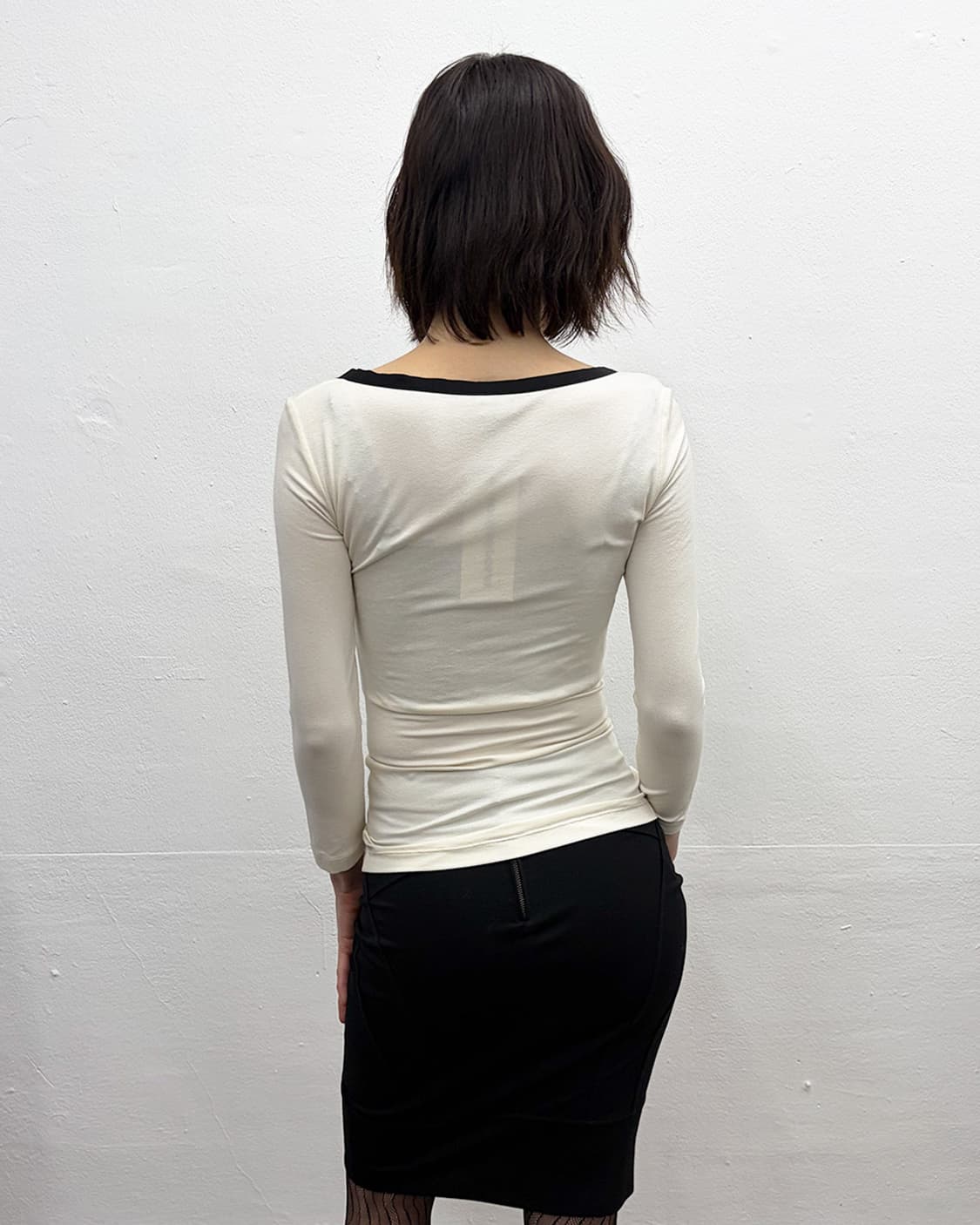 알베르타 페레티 세퀸 트리밍 롱슬리브 상품이미지2