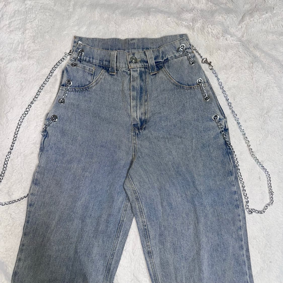 Side Chain denim pants 상품이미지4