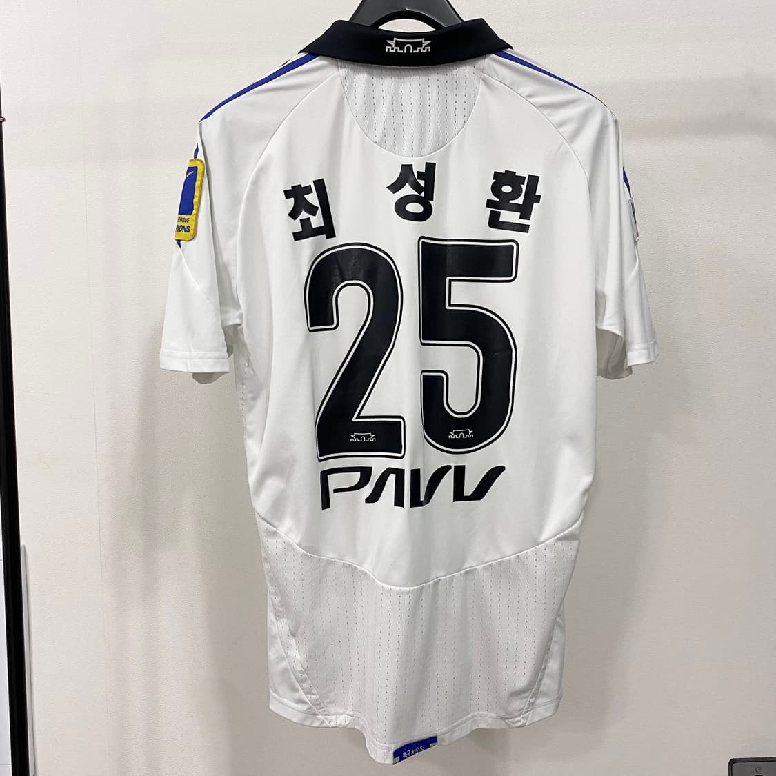 아디다스 09 수원삼성 어웨이 챔피언패치 최성환 마킹 상품이미지2