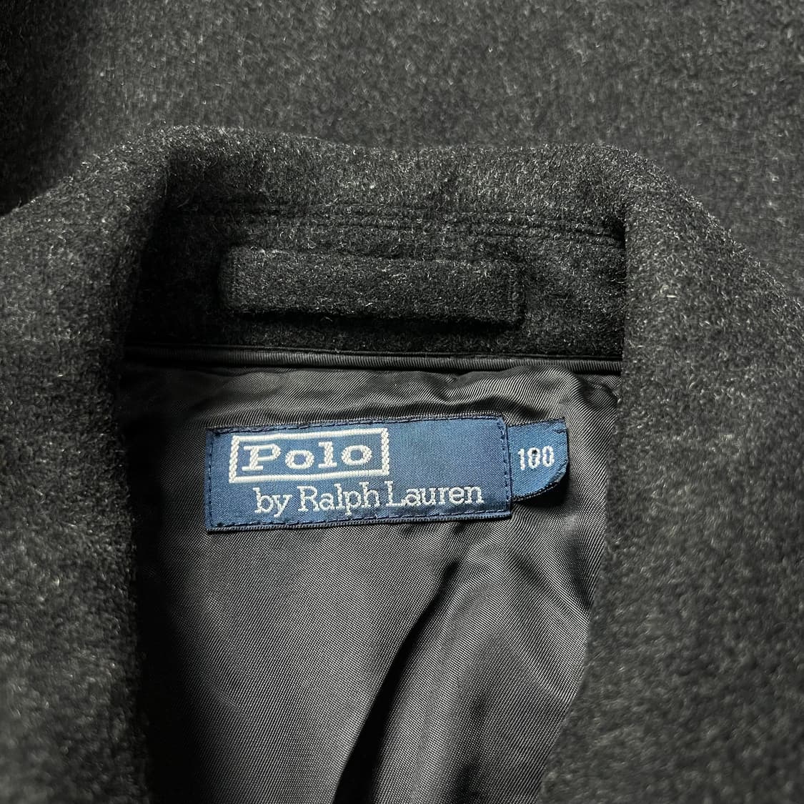 폴로 랄프로렌 울 자켓 블랙 100 상품이미지3