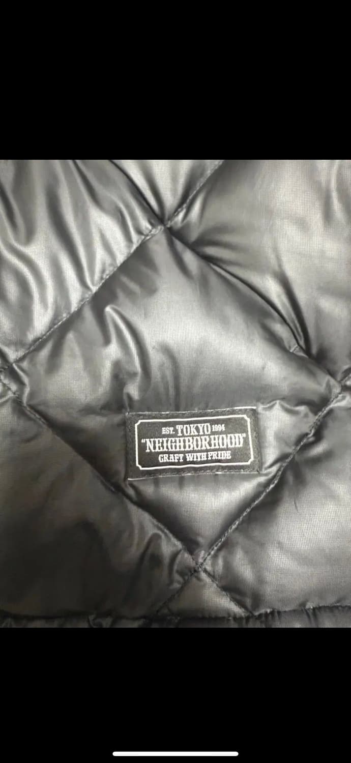 네이버후드 19FW 체커퀼팅 자켓 상품이미지3