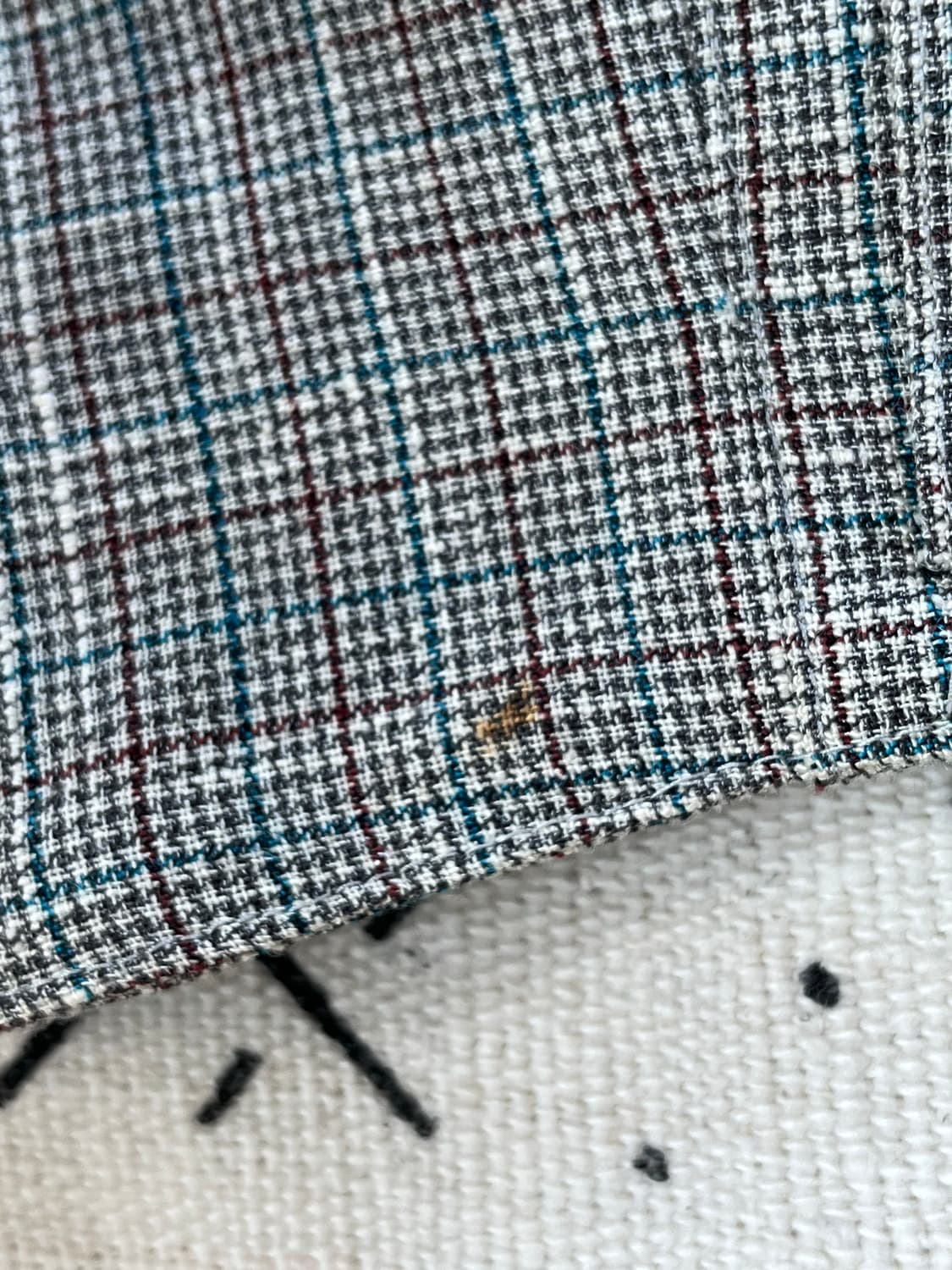 린넨체크스커트 상품이미지4