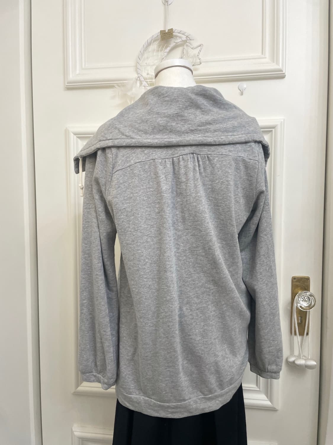 gray cotton mori pocket losse collar car 상품이미지4