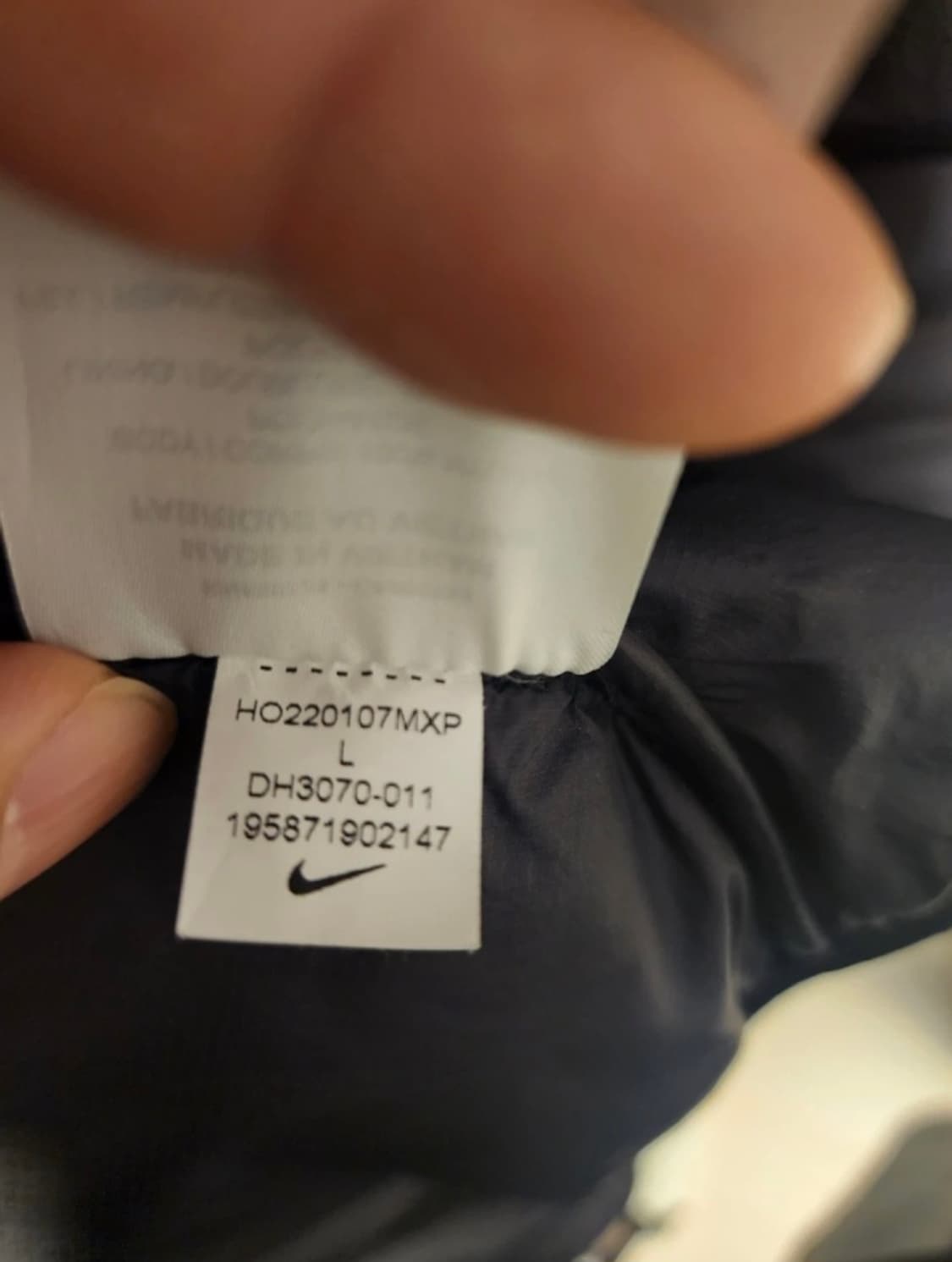 나이키 acg 루나 레이크 구형 패딩 해외L (국내 xl) 상품이미지6