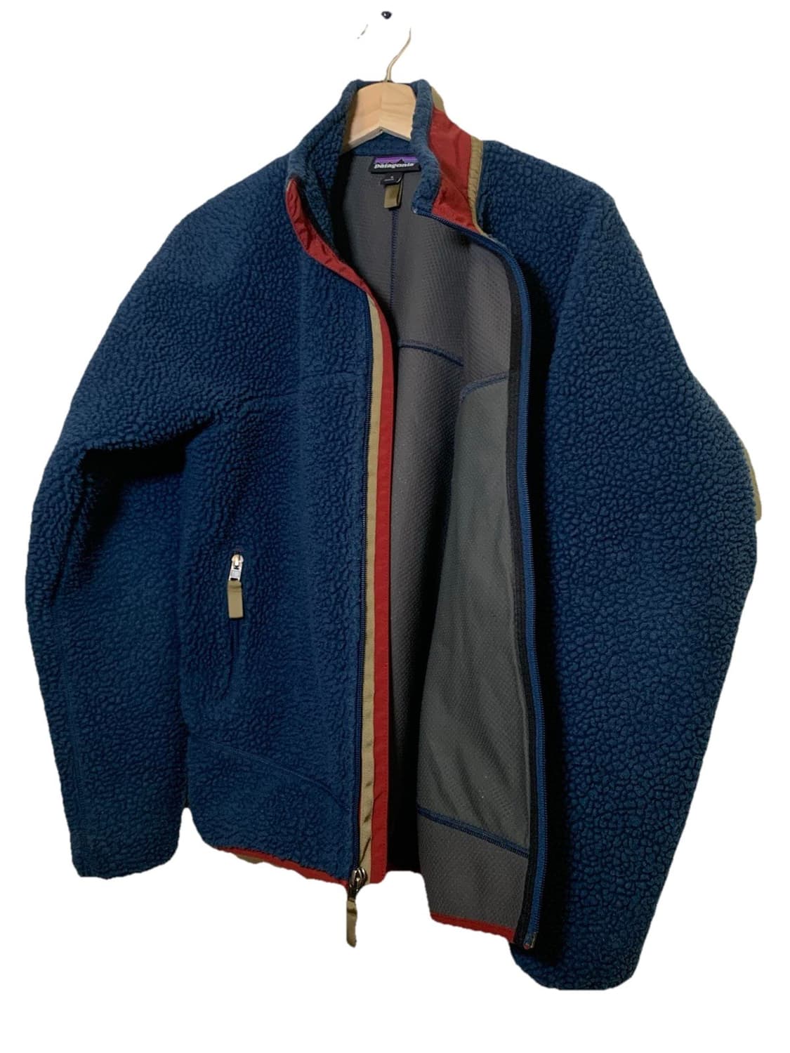 10s 파타고니아 레트로-X 네이비/레드 상품이미지3