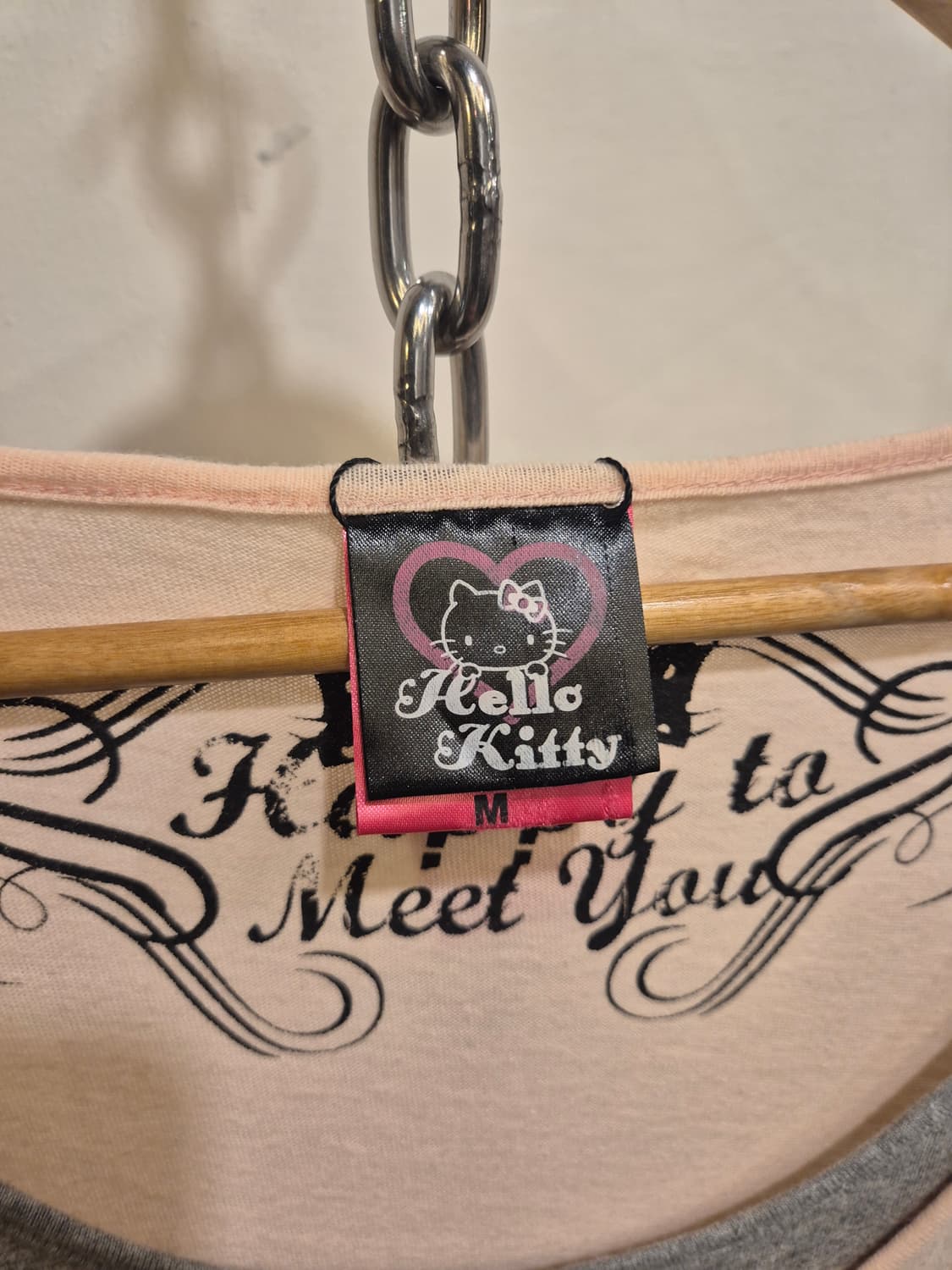 hello kitty 헬로키티 리본 그레이 레이어드 핑크 원피스 러블리 상품이미지6