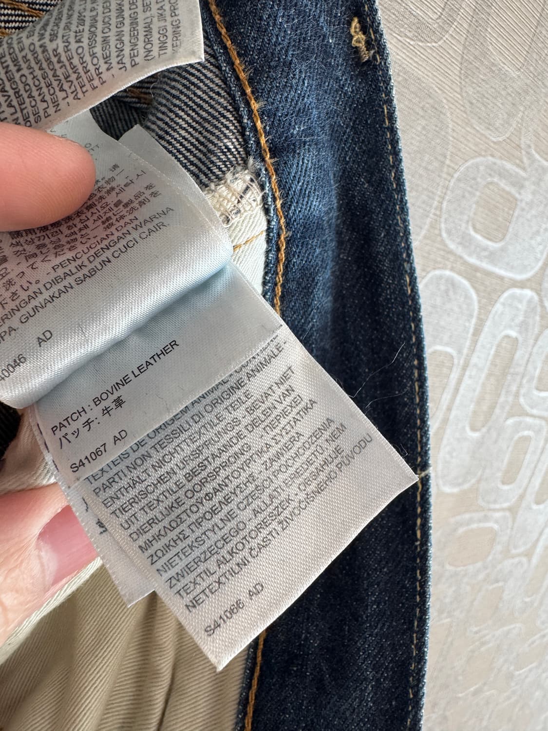 Levi's 리바이스 빈티지 501Z LVC 셀비지 진 데님 청바지 31 상품이미지8