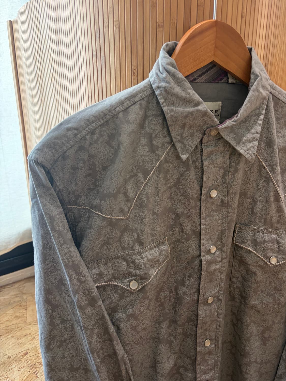 Roper paisley Western Shirt 상품이미지1