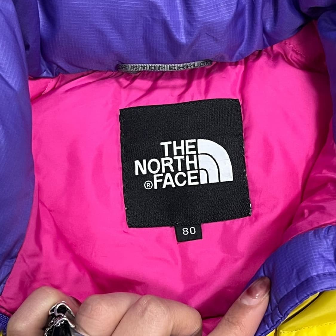 노스페이스 배색 패딩 베스트 v0816 상품이미지6