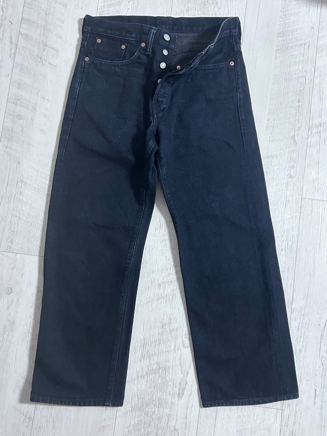 RRL 블랙 온 블랙 빈티지 파이브 포켓 29x30 상품이미지1