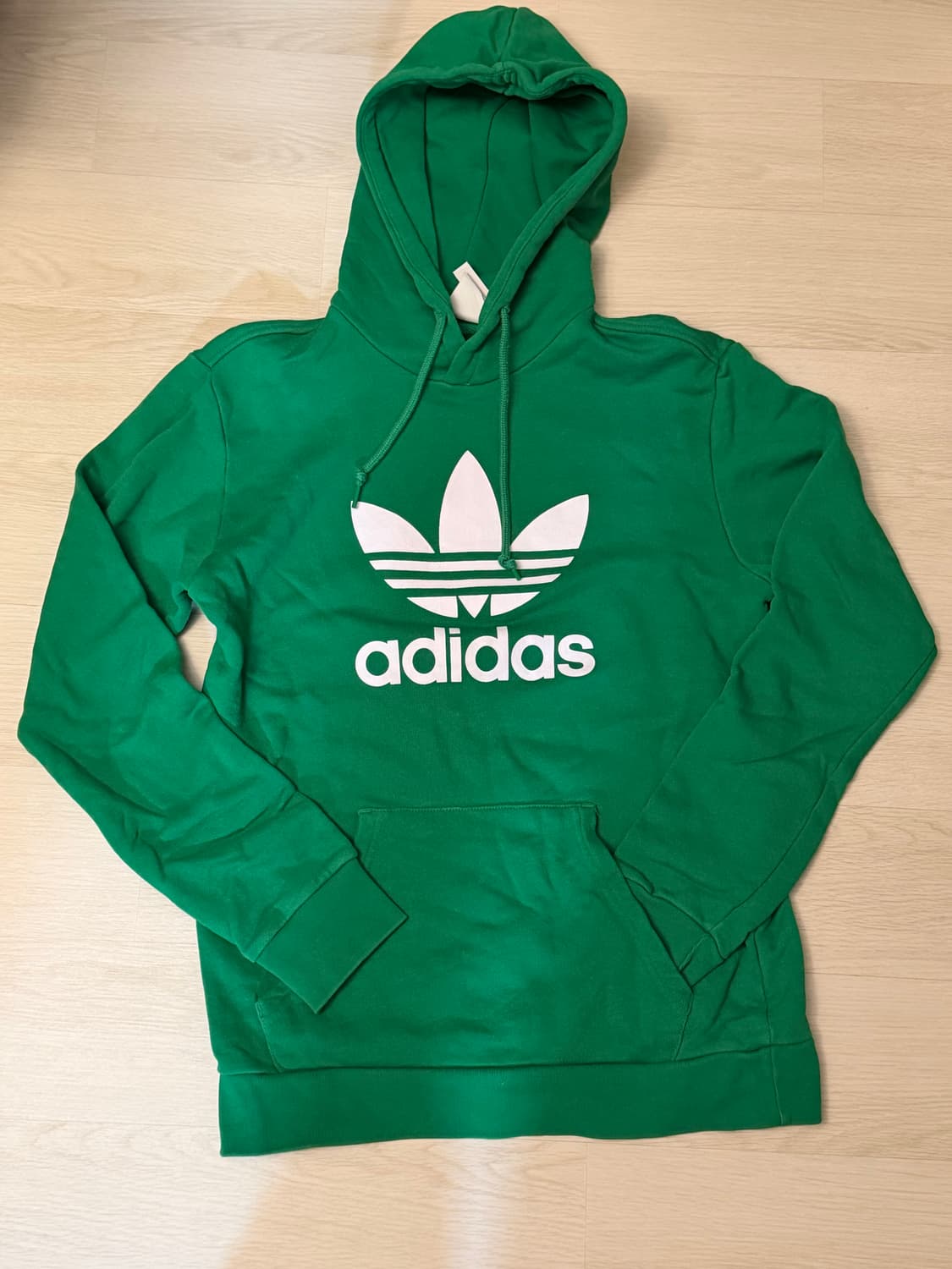 아디다스 빅로고 후드티 (그린) 상품이미지1