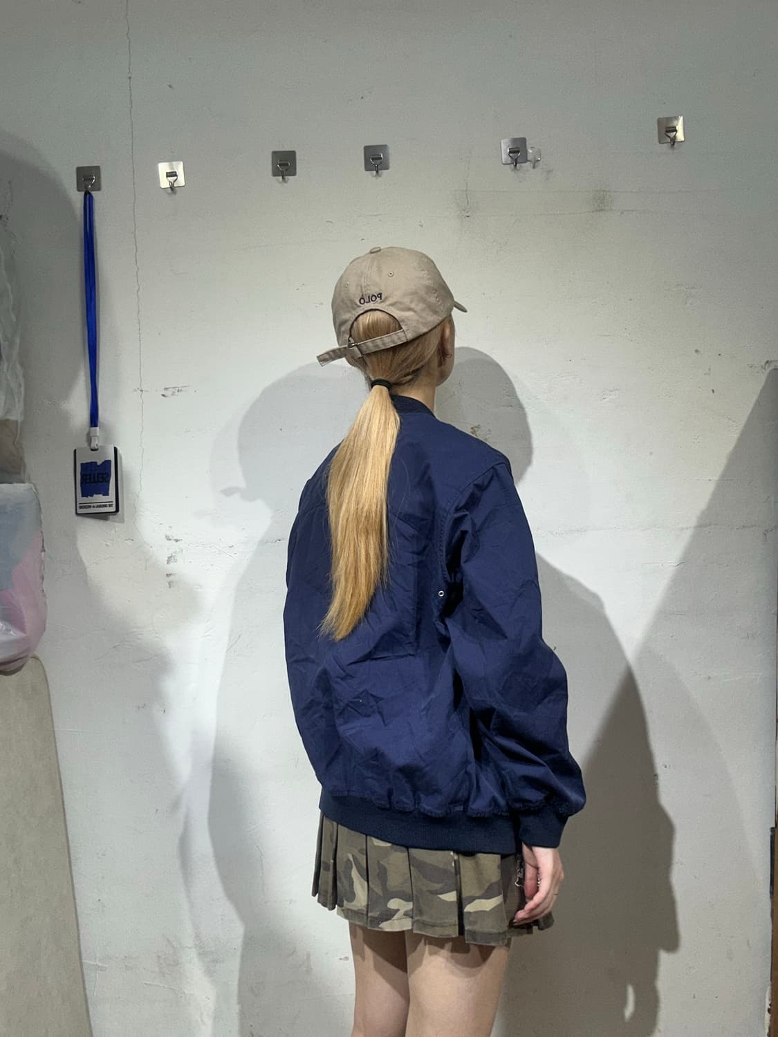 크로커다일 네이비 블루종 자켓 M 상품이미지3