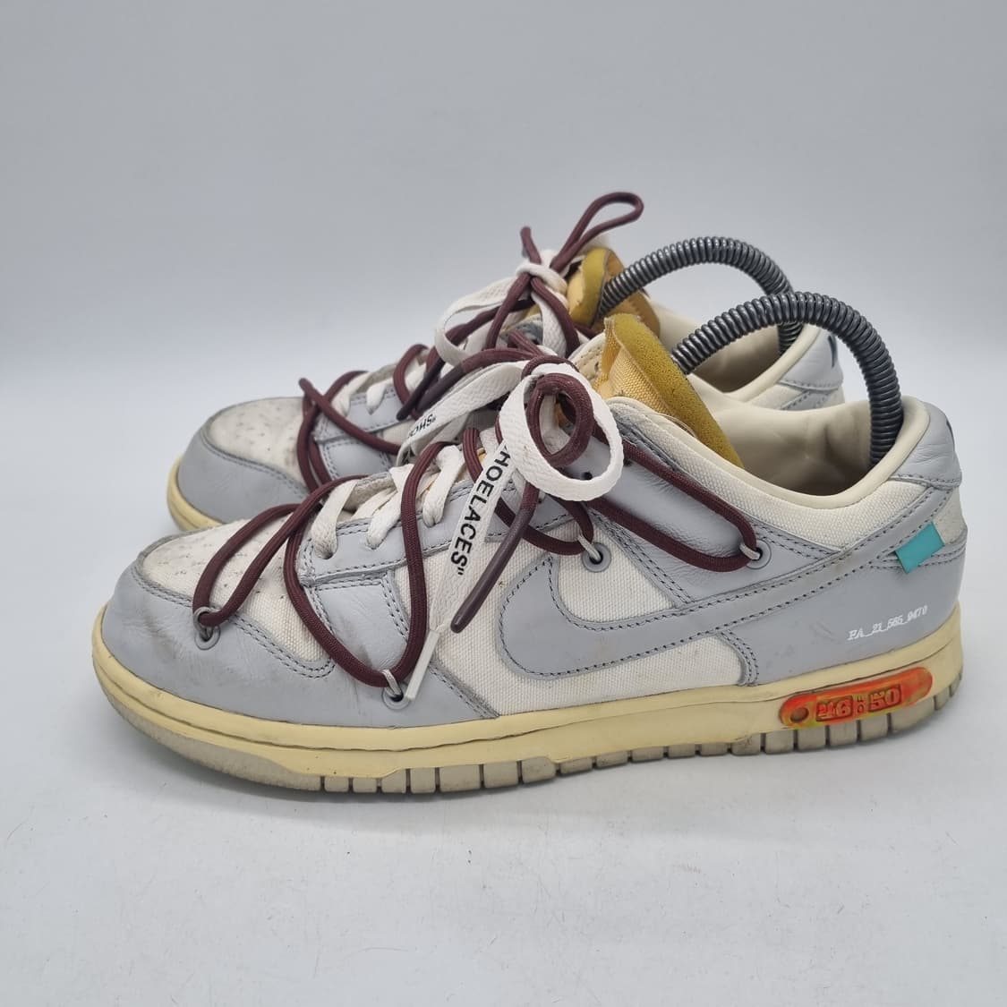 나이키 x 오프화이트 덩크 로우 더 50 - 로트 46 남성 260mm 상품이미지4