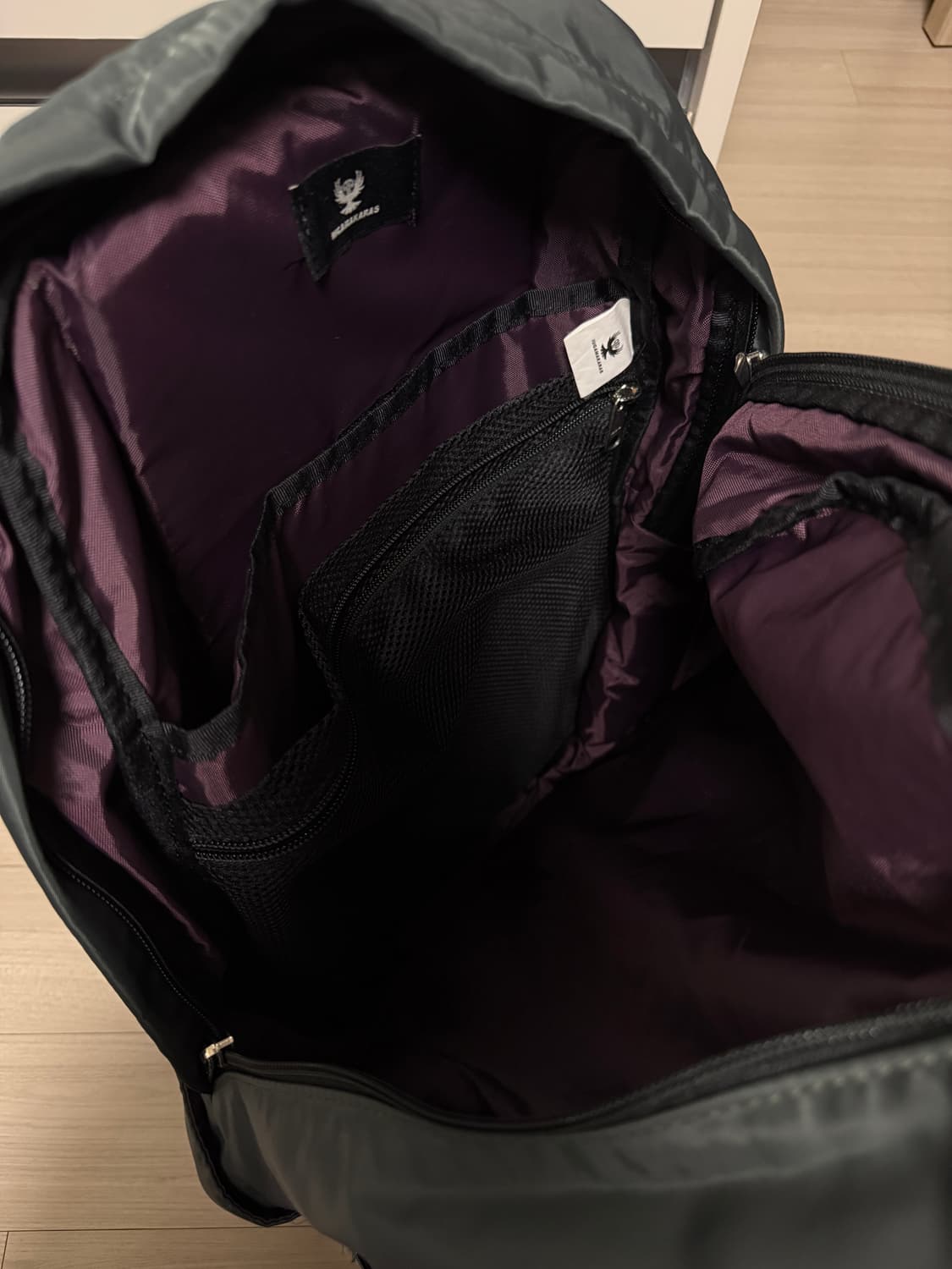 이우가마카라스 카키 카고 백팩 상품이미지4